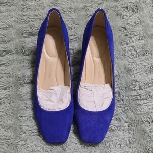 Nine West Royal Blue Suede Pumps